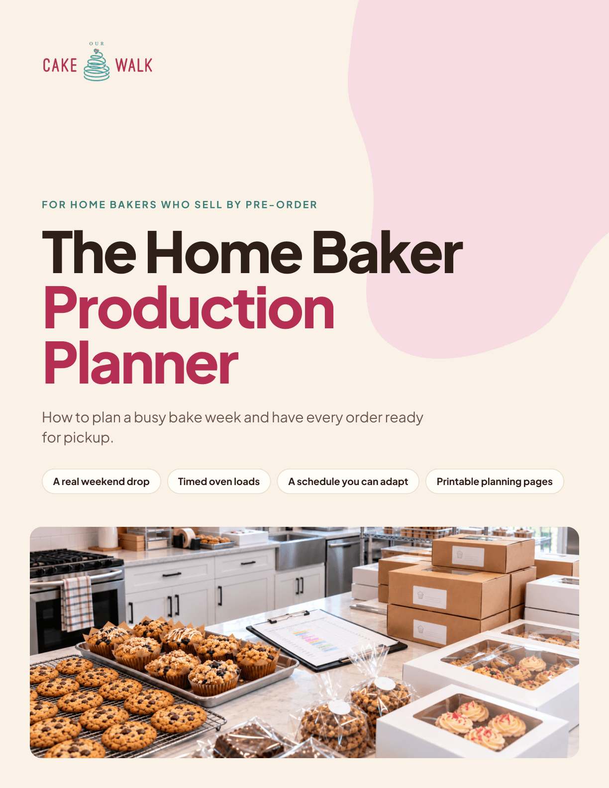 Cover of The Home Baker Production Planner